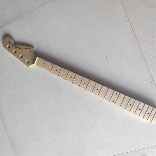 Maple 4 string 20 Fret PB Bass Guitar Neck maple fingerboard inlay gloss