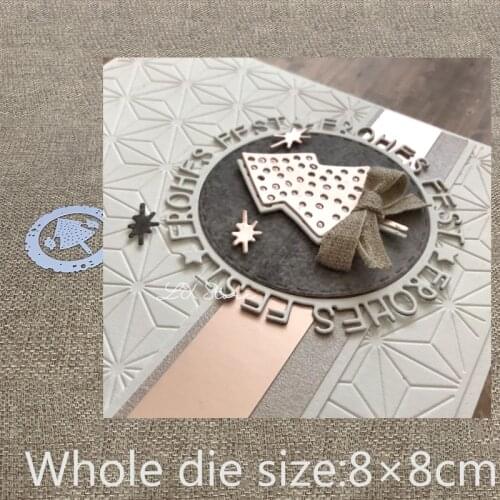 New Design Craft Metal Cutting Die die cuts German round tree decoration scrapbook Album Paper Card Craft Embossing die cuts