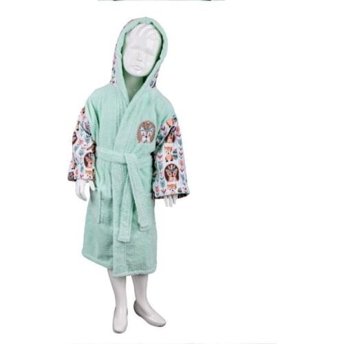 Lion 100 Cotton Child Robe 1-2 Age