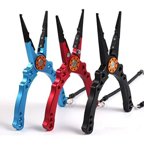 Lure pliers multifunctional fishing pliers fish controller fishing tools stainless steel split ring pliers Hook extractor