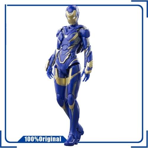 E-Model MK49 Pepper Rescue Iron Man Armor Assembly Model Action Toy Figures Childrens Toys