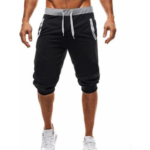 2019 New Mens Gym Shorts Running Jogging Sports Fitness Bodybuilding Sweatpants Male Profession Workout Training Short Pants