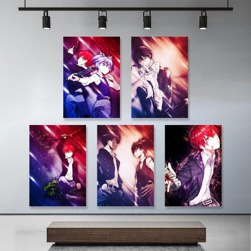 Canvas Wall Art HD Prints Assassination Classroom Poster Home Decoration Japan Anime Role Painting For Bedroom Modular Pictures