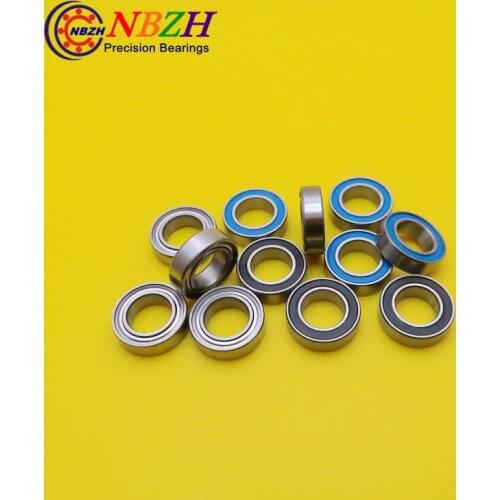 NBZH High quality double rubber sealing cover ball bearing MR148-2RS 8*14*4 mm ABEC-5 Z2 50 pcs/lot