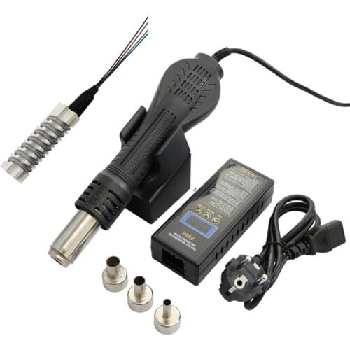 Hot Air Gun 8858 Micro Rework Soldering Station LED Digital Hair Dryer For Soldering 700W Heat Gun Welding Repair Electric Tools
