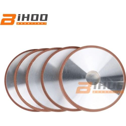 150mm Flat Diamond Abrasive Grinding Wheel for Alloy Steel Ceramic Glass Jade CBN Grinding thickness of 6 mm- 25 mm