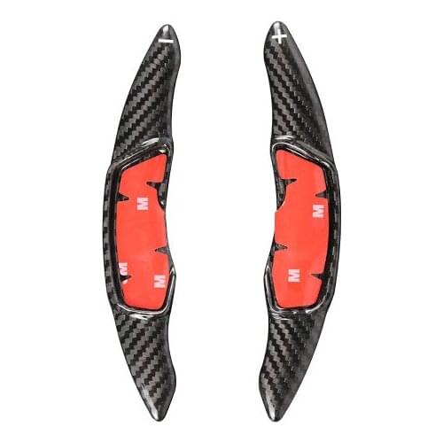 Carbon Fiber Car Steering Wheel Paddle Shifter Shift Extension For Subaru Impreza BRZ XV Forester Legacy Outback Accessories