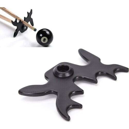 1PCS Head Billiards Cross Antlers Rod Holder Snooker Billiards Cue Rack Bridge Pool Cue Stick Frame Pole Rack Rod Accessory