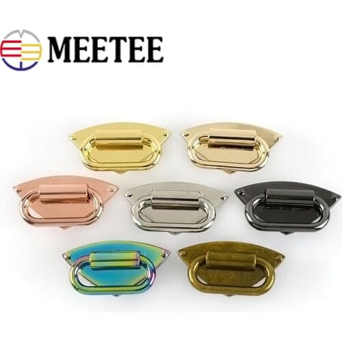 4/10pcs Women Bag Handle Decorative Buckles Fashion Handbag Strap Connector For Bag Metal Buckle Hanger Hardware DIY Accessories