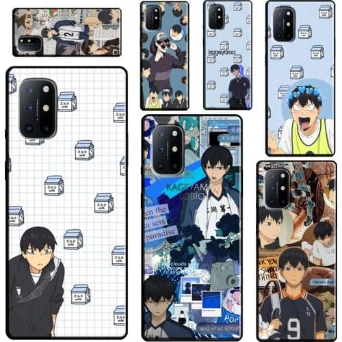 Kageyama tobio Haikyuu Anime For Realme 8 7 6 Pro Q3 C21 C15 C3 GT Neo Phone Case For OnePlus 9 Pro 8 Pro 7T 8T 9R Nord