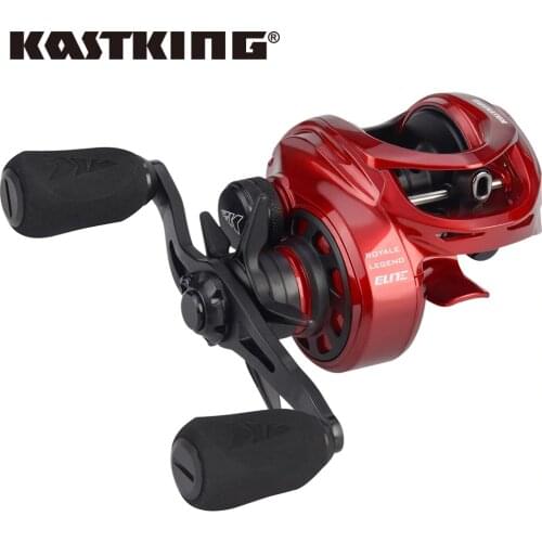 KastKing Royale Legend Elite 12BBs 205g 8KG 12LB Baitcasting Fishing Reel Magnetic Brake 4 Colors 4 Gear Ratio Baitcasting Reels
