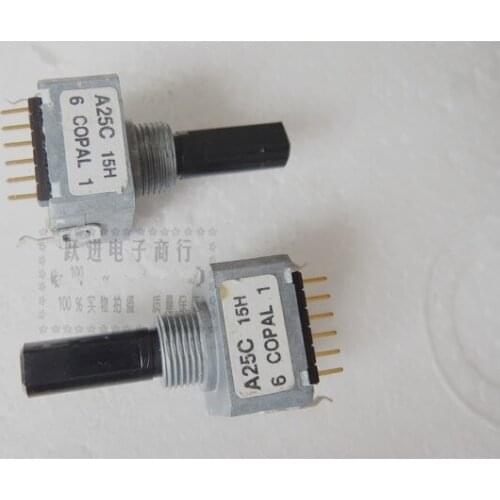Original new 100% A25C 15H step 25 point photoelectric encoder coding switch with switch