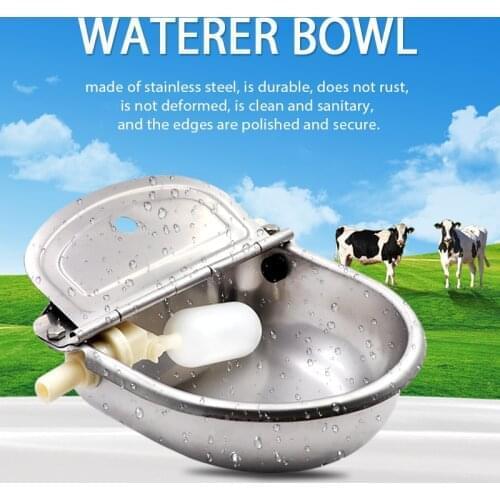 Livestock Cattle Horse Drinker Bowl Automatic Waterer Float Outlet For Cattle Dog Sheep Pig Feeder Farm Animal Livetock