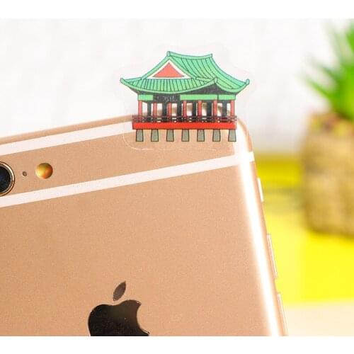 DL Sticker Korean stationery Anne travel first season transparent lovely hand account DIY album sticker cartoon cell phone