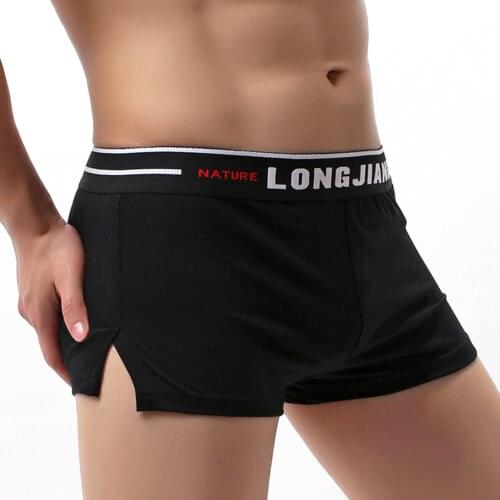 New Boxer Men Underwear Male Cotton Underpants Solid Color Soft Panties Shorts Pure Breathable Seamless Bulge Pouch Boxers Brief