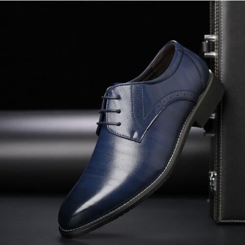 Party Wedding Dress Shoes Men Leather Oxford Shoes For Men Zapatos De Hombre De Vestir Formal Shoes Men Sapato Social Masculino