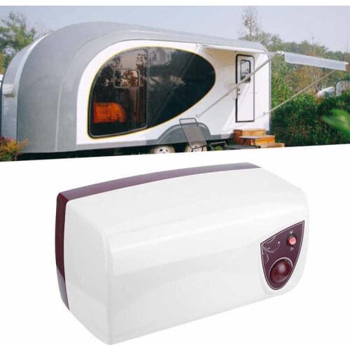 Universial Electric Water Heater W/Temperature Gauge for RV Caravan Motorhome Boat 10L 12V/220V AU Plug Car accessories