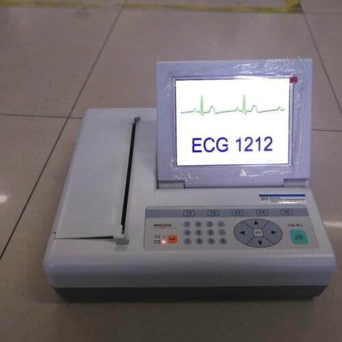 12 channel Electrocardiograph ECG EKG Machine PC Software paper