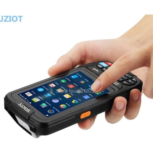 13.56MHz NFC Android PDA Barcode Scanner MTK 4G LTE