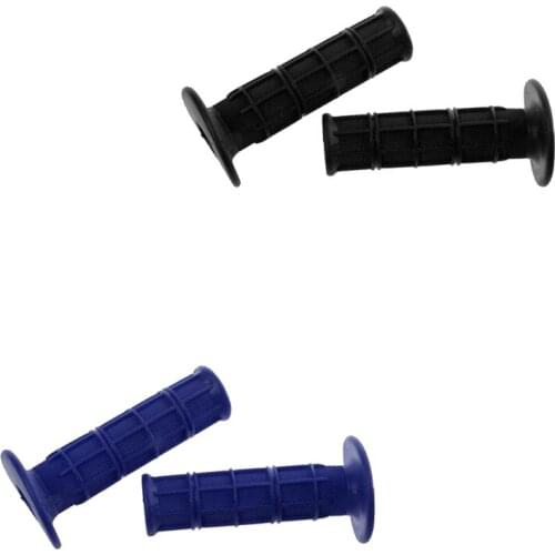 2 Pair Universal Soft Rubber 22mm 7/8'' Hand Grips Handle for Pit Dirt Bike ATV