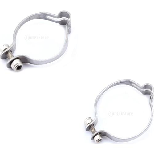 2 Pieces MTB Bike Cycle Cable Clamp Vintage Bicycle Accessories 25.4/28.6mm Practical and Durable
