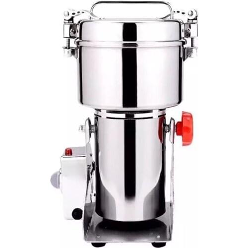 800G Chinese Medicine Grinder Hebals Grain Mill Powder Swing Electric Grinding Machine Nut Crusher Herb Shredder Pulverizer