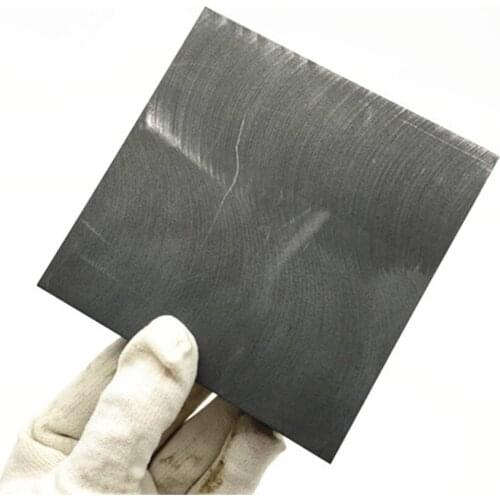 Graphite Carbon Plate C Element Collection Block High Purity 99.99% 4N Hobbies Science Experiment Electrode Conductive