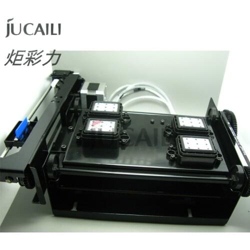 Jucaili printer 4 head ink stack for xp600/DX5/DX7 head capping station head assembly with double motor cleaning station