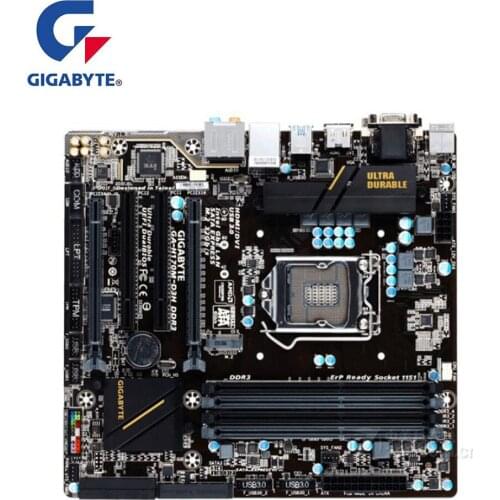 For Gigabyte GA-H170M-D3H DDR3 H170M-D3H DDR3 Motherboard LGA 1151 For Intel H170 Used Desktop Mainboard USB3.0 SATA3