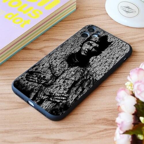 For iPhone Enjoy The Silence King With Lyrics Print Soft Matt Apple iPhone Case 6 7 8 11 12 Plus Pro X XR XS MAX SE