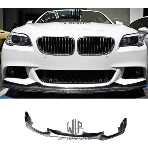 F10 5 Series MT Car Body Kit Carbon Fiber Front Lip Diffuser Car Styling for BMW F10 520i 525i 530i 535i END.CC Style 11-17