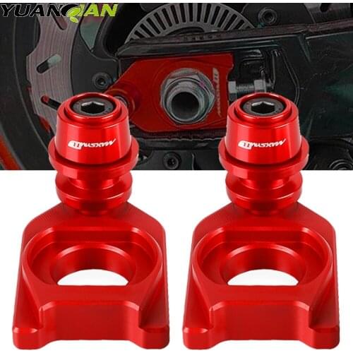 Chain Adjustment Block Frame swingarm Spools sliders Rear Wheel Axle Stand Hook Set FOR SYM MAXSYM TL 500 Maxsym TL500 2020-2021