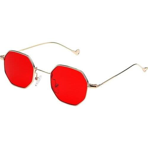 New Fashion Vintage Sunglasses Women Men Brand Designer Retro Sunglass Points Sun Glasses Women Female Male Lady Sunglass Square