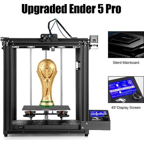 Ender-5 Pro 3D Printer Silent Board Pre-installed Magnetic Plate Ender 5Pro Power Off Replacement Closed Structure Creality3D