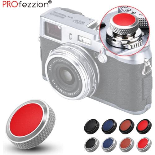 Soft Retro Leather Camera Remote Shutter Release Button Deluxe for Fuji Fujifilm X-T4 X-T3 X-T2 X30 X20 X100V X100F X100T X100S