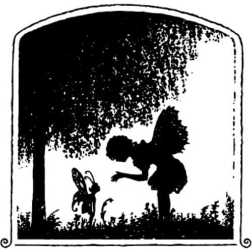 Angel Transparent Clear Silicone Stamp/Seal for DIY scrapbooking/photo album Decorative clear stamp sheets ST0411