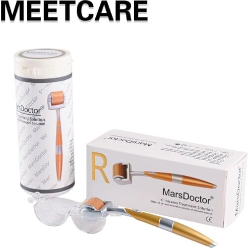 ZGTS Titanium 192 Needles Tips Derma Roller Microneedle Dermaroller Miro Needle for Face Treatment Skin Care Microneedleing