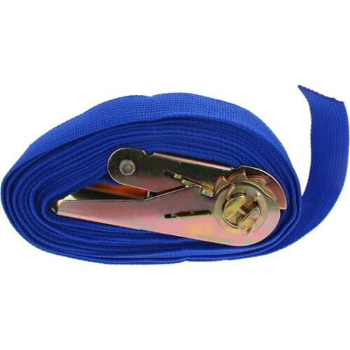 MroMax 1/2pcs Hot 5.5 Meters Binding Belts Ratchet Inner Diameter 25mm Polypropylene Fiber Width 25mm Without Hook Five Colors