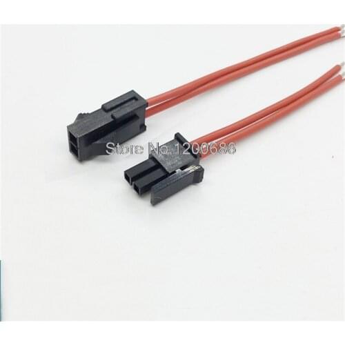 10CM 22AWG Molex 3.0mm 2pin WM1783 43025-0200 Male Female pigtail Molex Micro-Fit 3.0 wire harness Molex 3.0 Pitch wire cable