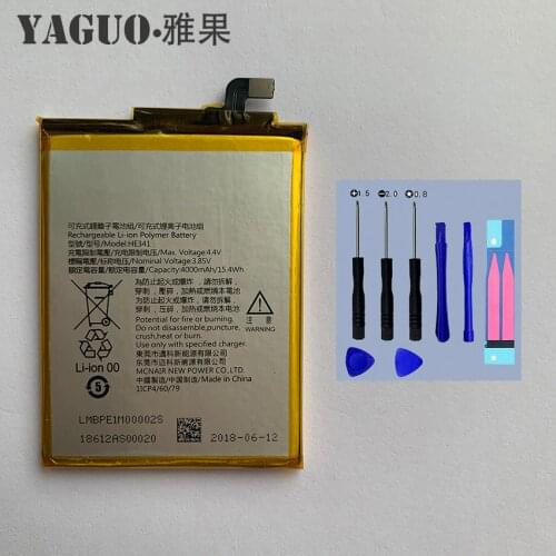 100% New Original HE341 4000mAh Battery HE 341 For Nokia 2.1 TA-1029 Batteries Bateria + Tool Kits