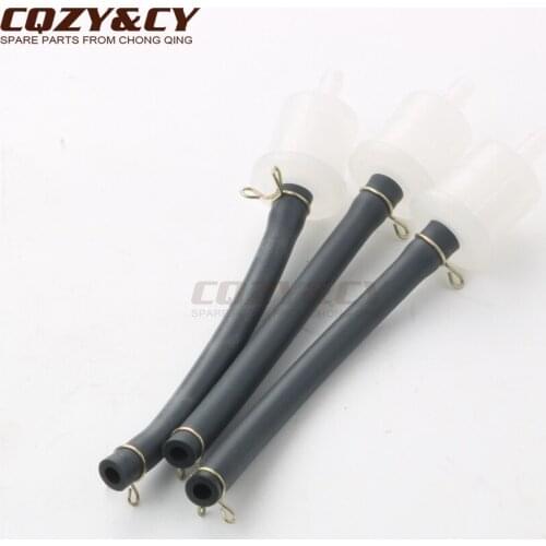 3pc High quality Fuel filter for Baotian BT49QT BT50QT 50cc BT125T 125cc BT150T 150cc Scooter 4-stroke