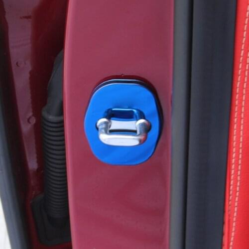 4pcs for MG HS 2018-2019 Door lock Car door Limiter Decorative protective cover