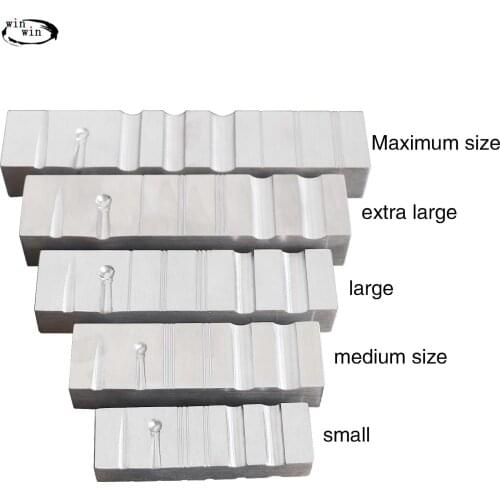 Berkem High quality iron groove big pit iron semicircular groove Bracelet groove ring groove gold silver copper jewelry special