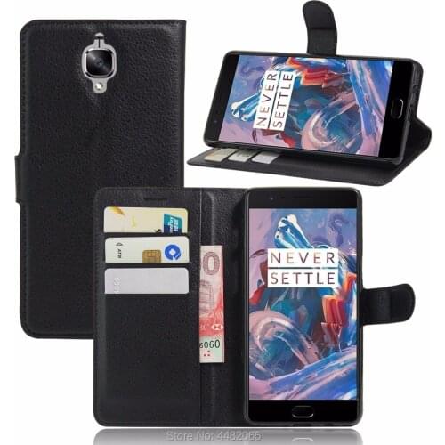 For Oneplus 3T one plus 3T Case Luxury PU Leather Back Cover Case For Oneplus 3T Case Flip Protective Phone Bag Skin Funda Guard
