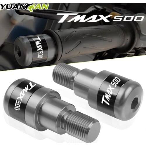 For YAMAHA TMAX500 T-MAX TMAX 500 2008-2016 2009 2010 2011 Motorcycle CNC Handlebar Ends Protector Handle Bar Hand Grip End Cap