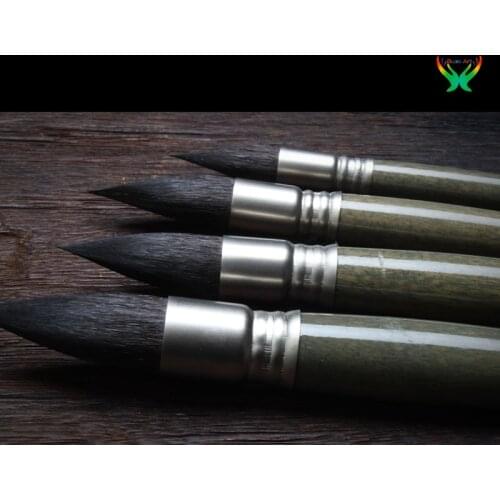 Escoda short bar round head mop squirrel hair watercolor brush Joseph the same brush 1130 Master painting supplies for beginners