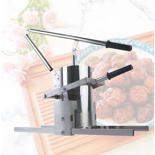 Meatball Vegetable Ball Machine Fried Balls Machine Shrimp Ball Dough Making Machine Meatball Mold Tool Manual Meatball Machine