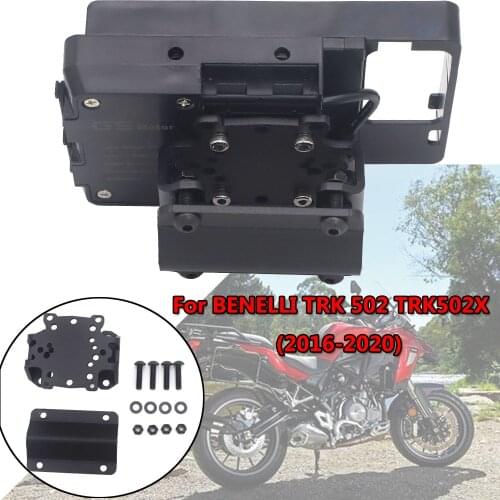 For BENELLI TRK 502 TRK502 2016-2020 Mobile Phone Navigation Bracket GPS USB Phone Charging Motorcycle Accessories