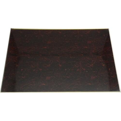 Red Tortoise 3 Ply Blank Pickguard Scratch Plate Material Sheet 290x430(mm)