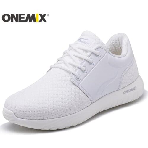Onemix running shoes for women breathable mesh women lightweight sneaker for outdoor walking trekking shoes mensports sneaker